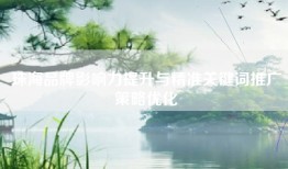珠海品牌影响力提升与精准关键词推广策略优化