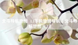 北斗导航地图  1.1手机地图导航「北斗导航地图  1.1」